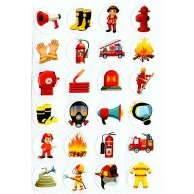 Firefighters Sticker (10 Sheets)