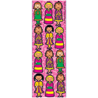 Girl Die Cut Stickers