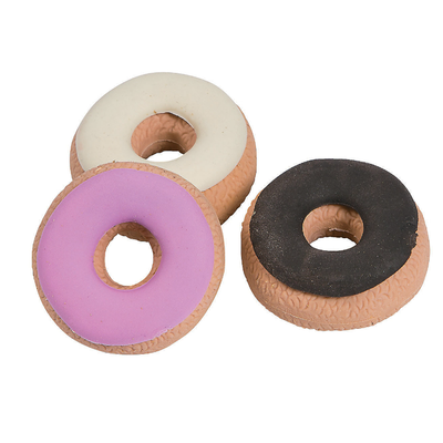 3D Donut Erasers 1" 24/pk