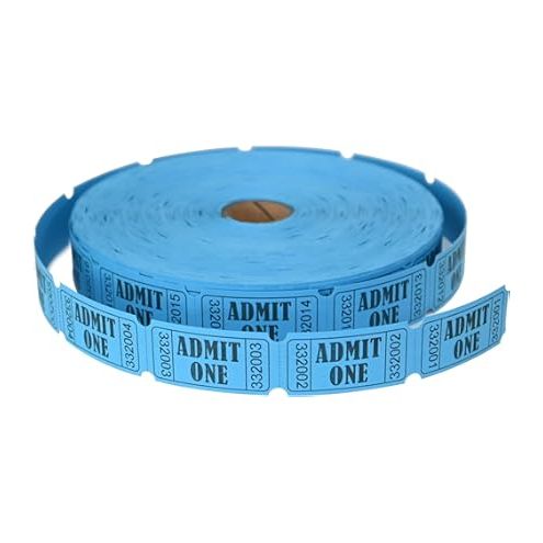 Roll Tickets (double, Green) 2000 sets per roll