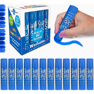 Kwik Stix Solid Paint Bulk Light Blue 12 Count