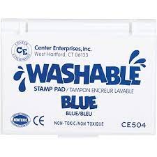 Blue Washable Stamp Pad