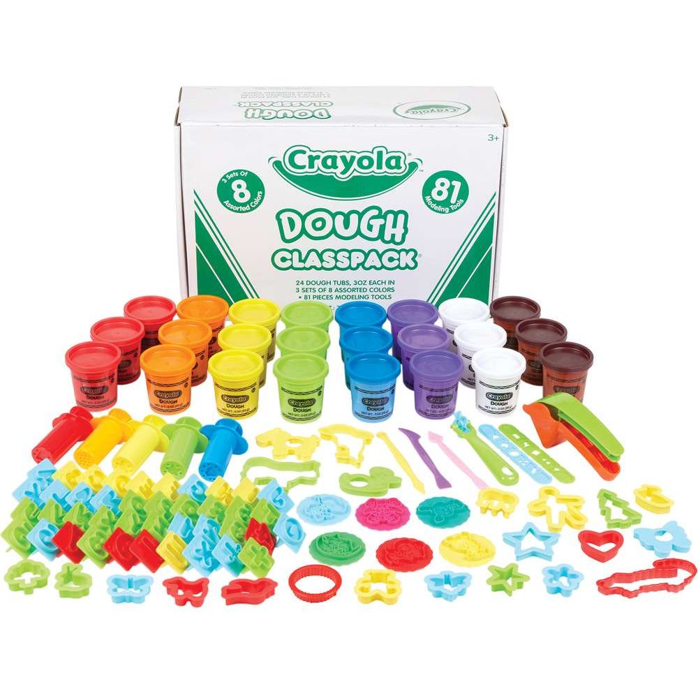 Dough And Tools Classpack 24/ct 3 oz