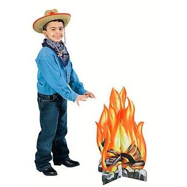 Standup Camp Fire  17" x 27 1/2"