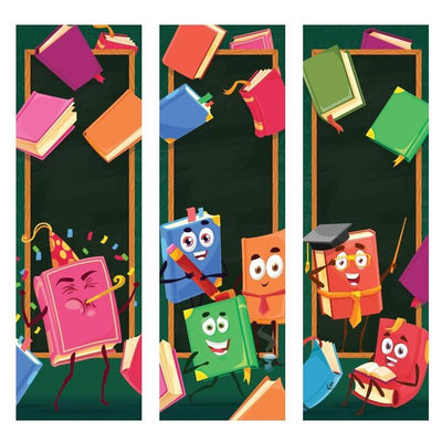 bookmarks - animated books