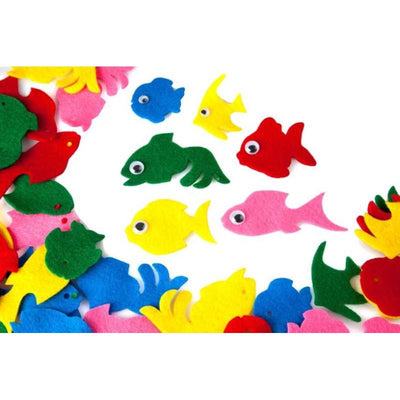 Fish Felt Shapes  60/pk