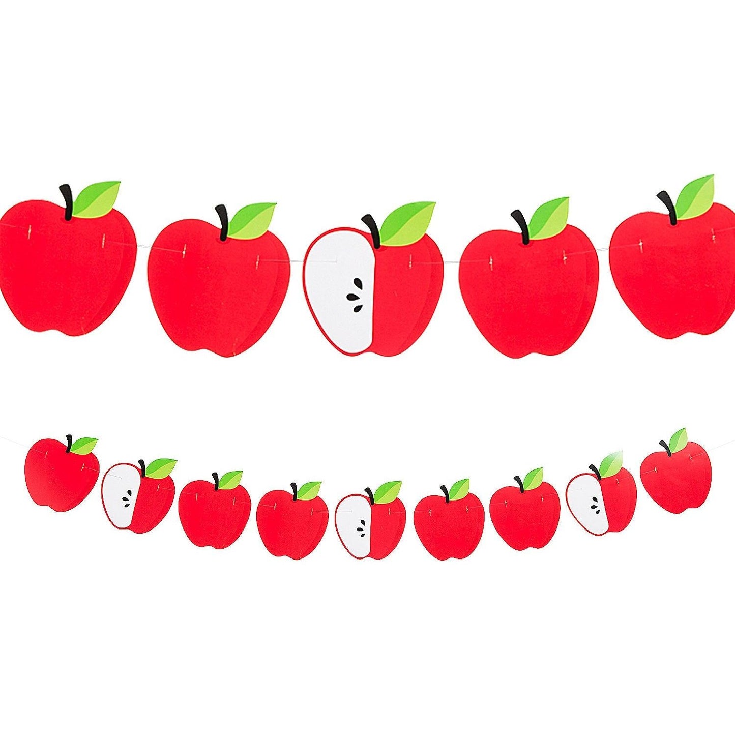 Apple Icon Garland, 7 ft. x 6"