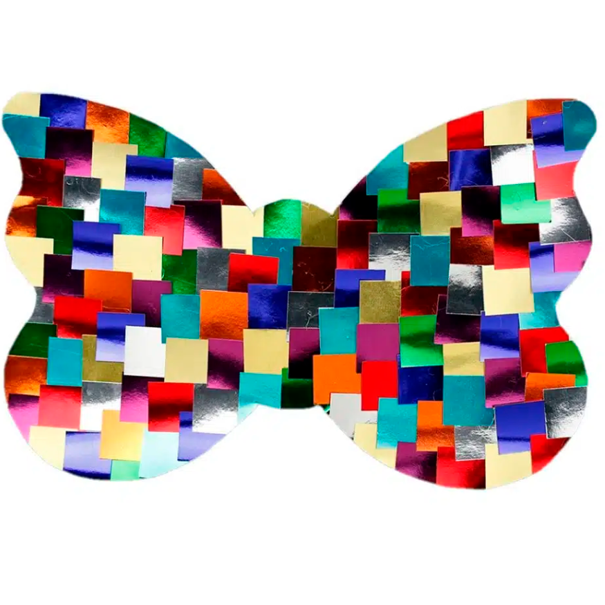 Mosaic 1" Foil Board 500 Squares in Assorted Metallic Colors