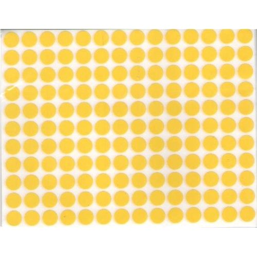 Color Coding Dot Sticker (Assorted Colors, 3/4", 25)