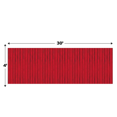 Red Barn Siding Backdrop 4' x 30'