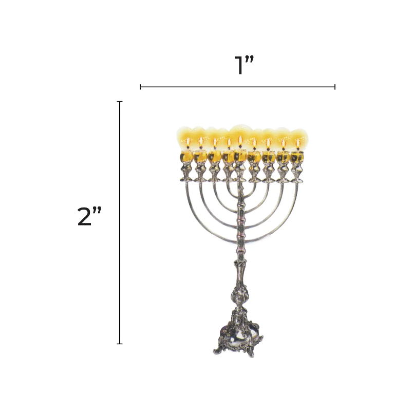 Menorah Cutouts 2-inch 20/pk