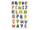 Paper Alphabet stickers (Monster Mash) 2 sheets (discontinued)