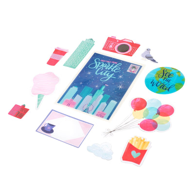Embellishment - Sparkle City Ephemera