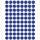 Color Coding Dot Stickers All 1/2" Blue 13mm Color Print 32/pk