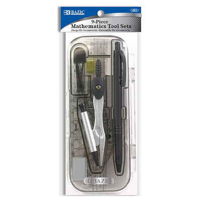 9 Piece Math Tool Sets