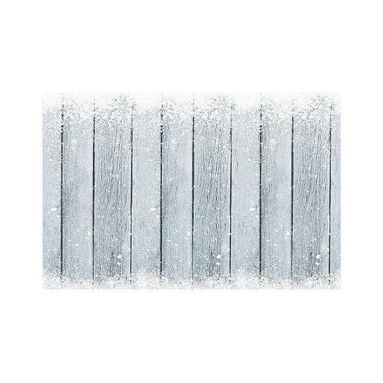 Winter Barnwood Backdrop, 9 ft. x 6 ft. 1 Pc.