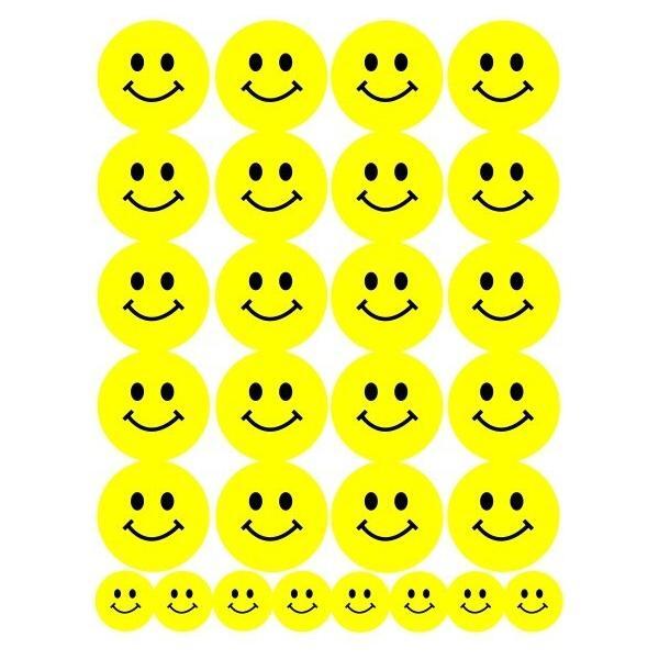 Smiley Faces Stickers (25 Sheets)