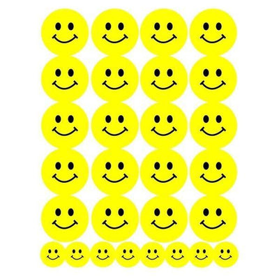 Smiley Faces Stickers (25 Sheets)