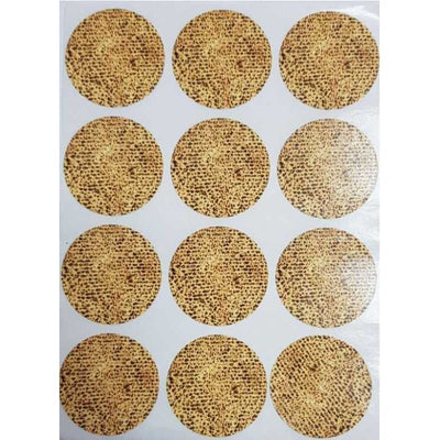 Matzah Stickers 1.25" 10/pk