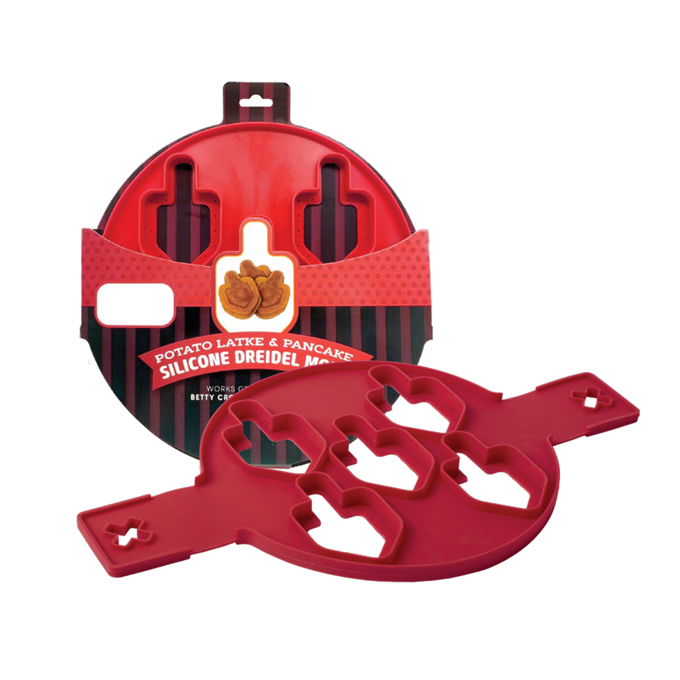 Silicone Latke Mold - Dreidel Shaped