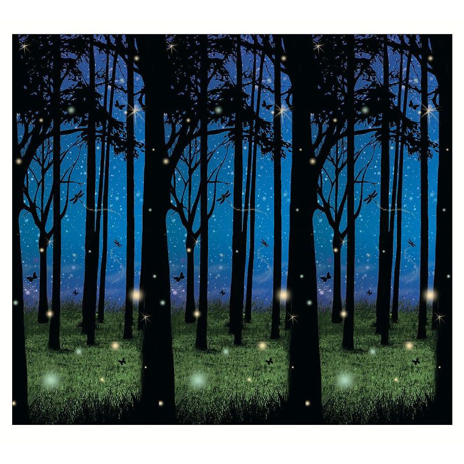 Forest Backdrop Banner 30ft x 4 ft