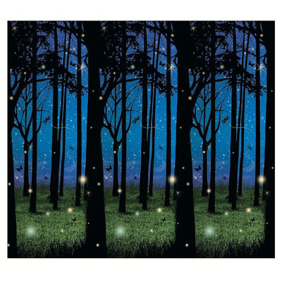 Forest Backdrop Banner 30ft x 4 ft