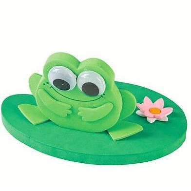 3D frog on a Lilly pad 12/pk