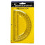 6" Protractor Clear