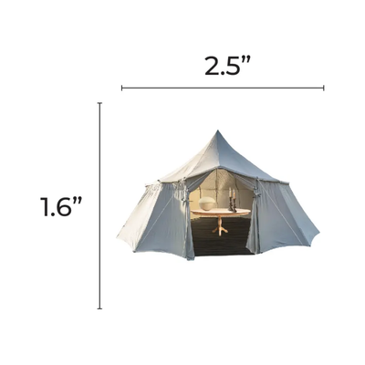 Avraham Tent cutouts 2.5-inch 20/pk