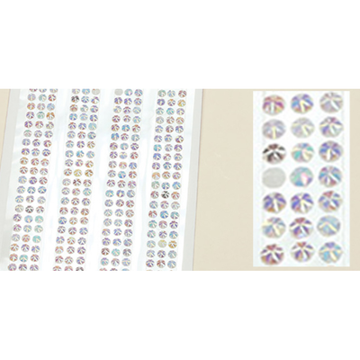 Adhesive Rhinestone Ribbon Clear 5mm 504/pk