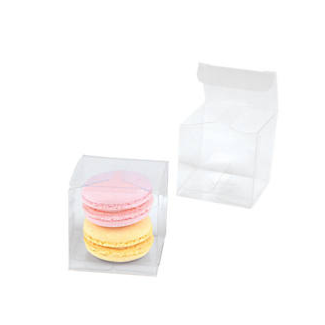 Plastic Small Clear Favor Boxes 2" x 2" x 2" 24/pk