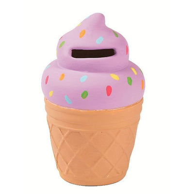 DIY Ceramic Ice Cream Cone Bank 12/pk