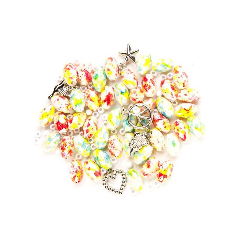 Acrylic Bead Bracelet Kit 100+ pcs (Closeout)