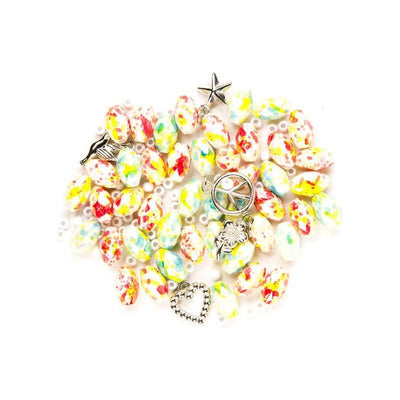 Acrylic Bead Bracelet Kit 100+ pcs (Closeout)