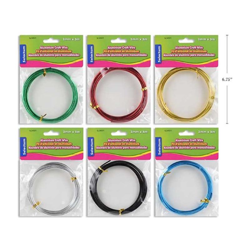 Aluminum Craft Wire 2mm x 118" (Closeout)