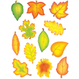 Fall Leaves Accents 6" 30/pk