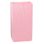 Craft Paper Bags (Small 4.5" x 2.5" x 8.5", Red, 100)