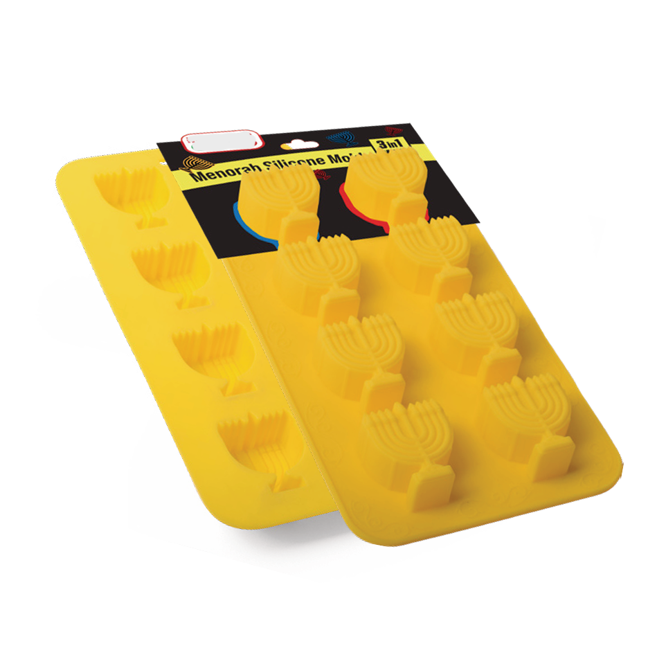 Silicone Mold - Menorah