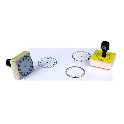 3 CLOCK SET stamps