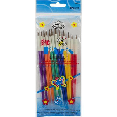 Arts and Craft Kids Brush Set 12/pk