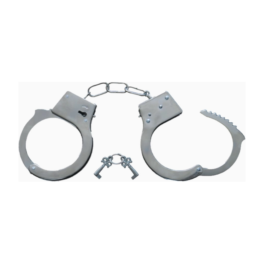 Metal Handcuff | Training Prop - Authentic Gear – Skool Krafts