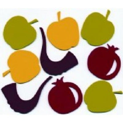 Rosh Hashana Foam Shapes 100/pk (Closeout)