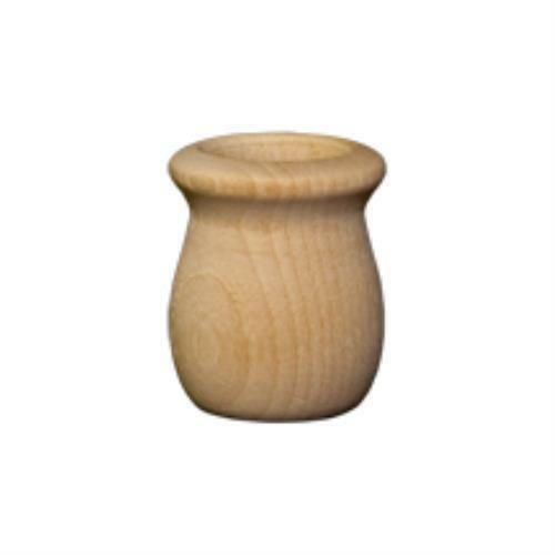 Wooden Bean Pot Candle Cups (1", 100/pk)