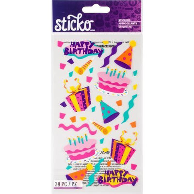 Birthday Fun Stickers