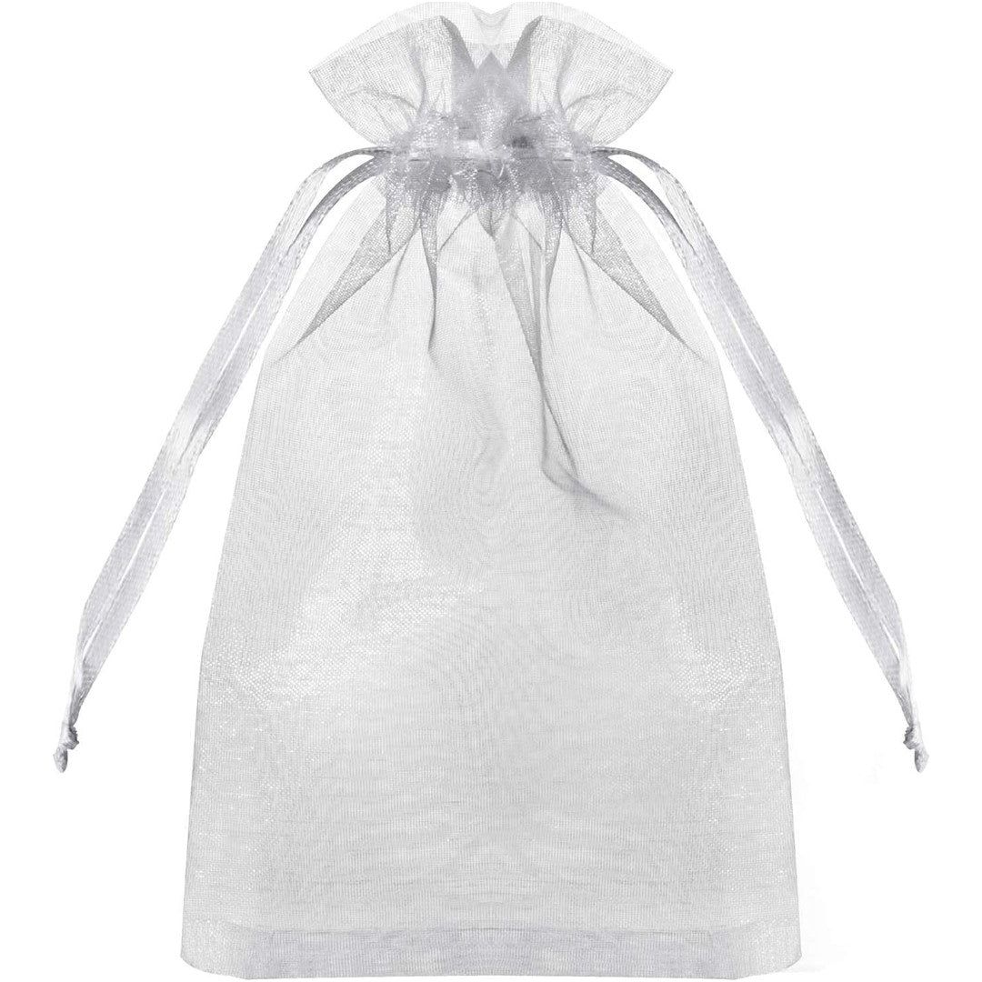 Organza Bags White 4x6 100/Pk
