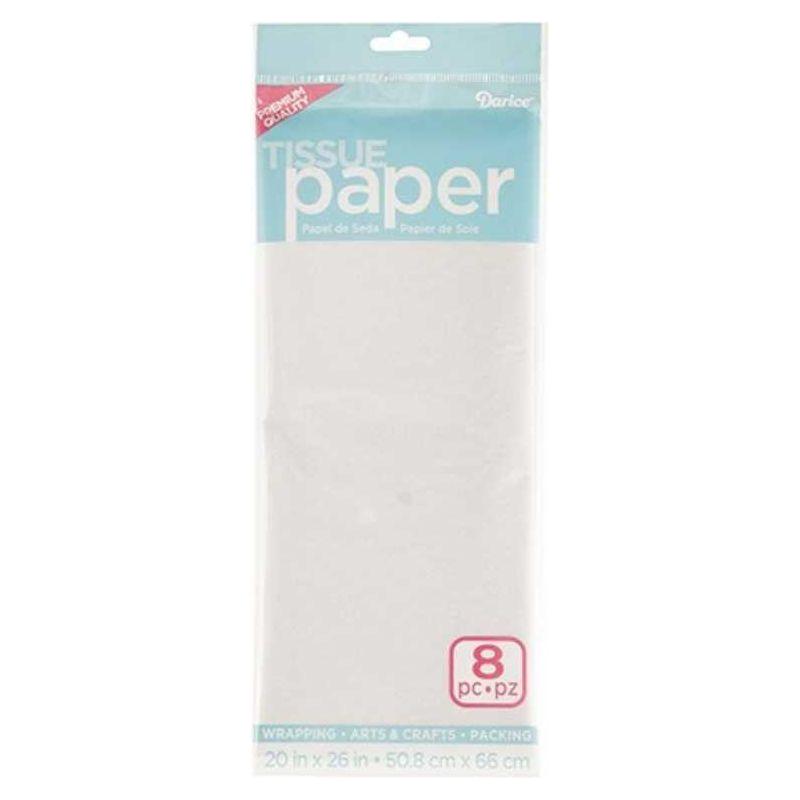 Tissue Paper 15/pk 20x20" (White)