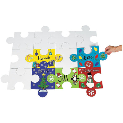 DIY Gigantic Bulletin Board Puzzle Pieces, 14" x 8 1/4"  24 Pc.