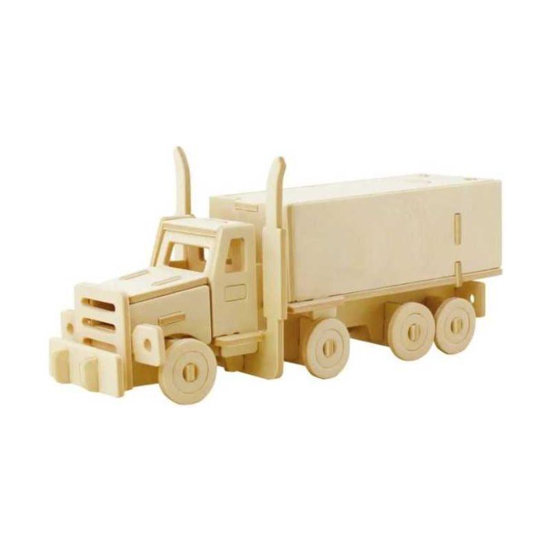 3D Wooden Puzzle Truck