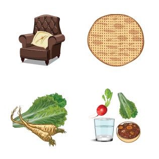 Four Questions Symbols Cutouts 20 Sets 2" (discontinued)