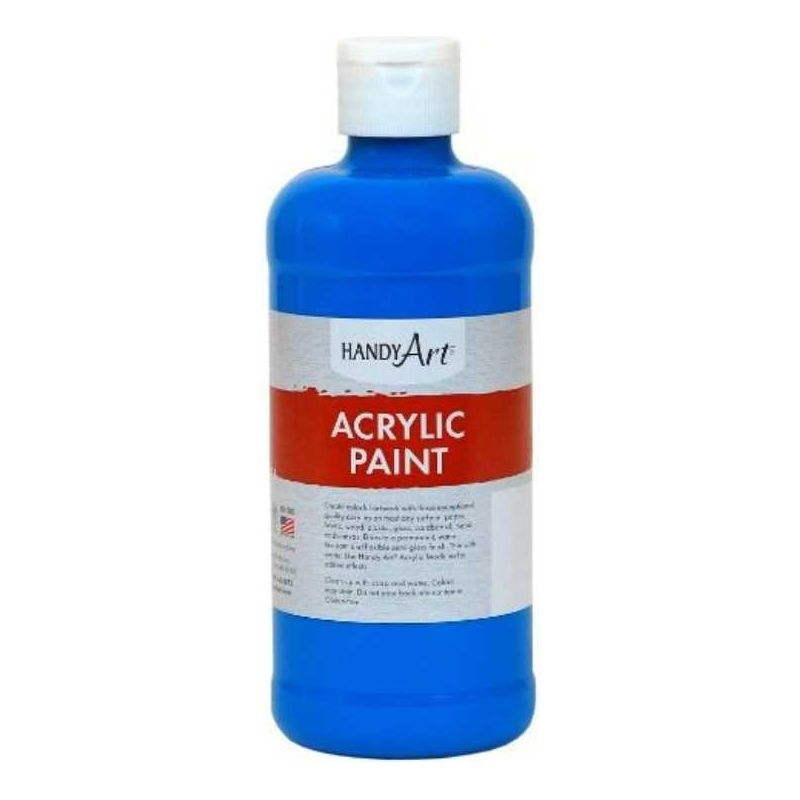 Acrylic Paint 8 Oz (Black)